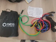 Juego de bandas de resistencia para musculación, equipo de gimnasio en casa, entrenamiento de pesas profesional, bandas de goma elásticas, expansor de entrenamiento