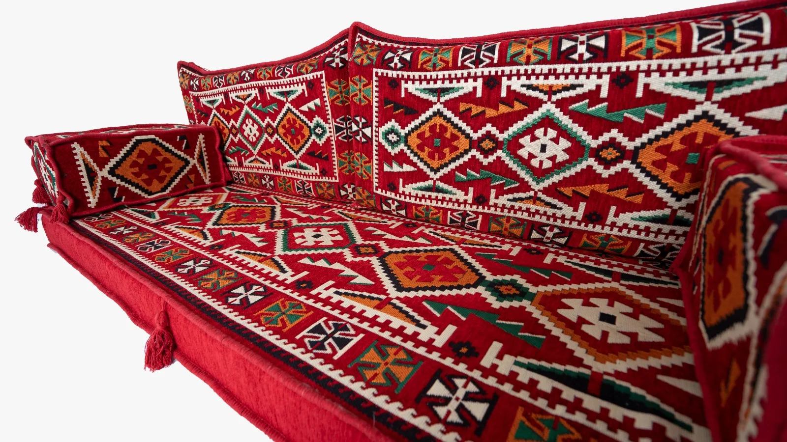 Traditional Arabic Sofa,Arabic Floor Sofa Seating Set, Turkuoise Arabic Jalsa, Arabic Majlis,Oriental Cushions, Floor Cushions
