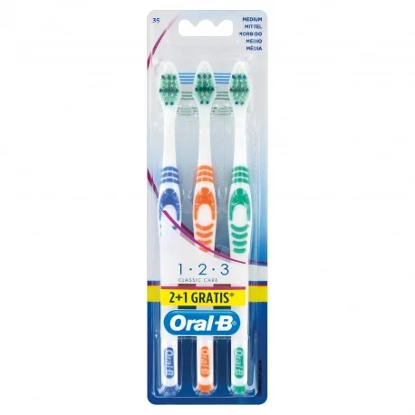 ORAL-B C зубы средний Пакет 3 единицы | Красота и здоровье