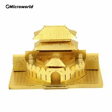 Microworld – Puzzle Nano 3D en métal, corée du sud, modèles de constructions, Kits de bricolage, découpés au Laser, jouets éducatifs, cadeaux pour adultes