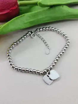 

Silver bracelet 925 silver Clover