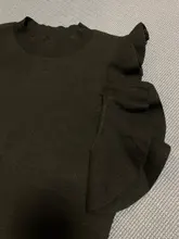 Neploe-Jersey de punto con cuello redondo y hombros descubiertos para mujer, jersey de manga larga con cuello redondo, jersey liso para primavera y verano