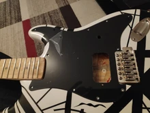 Pleroo-piezas para guitarra de EE. UU./México Fd Stratocaster ST, golpeador en blanco, 11 agujeros, spec US Strat con puente Humbucker