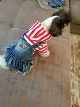 Coat Vest Jeans Puppy-Clothing Jacket Dog Pet-Dog Cowboy Denim XS-2XL for Small Dogs