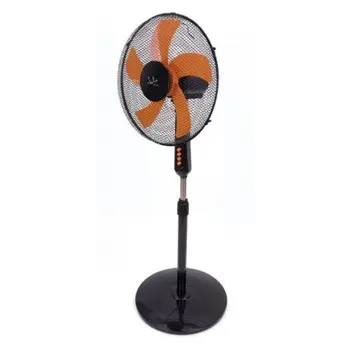 

STAND FAN JATA VP3035 - 50W - 5 BLADES-BASEMAN DIAMETER 40CM - 3 SPEED-HEIGHT ADJUSTABLE-HEAD TILT-OSC