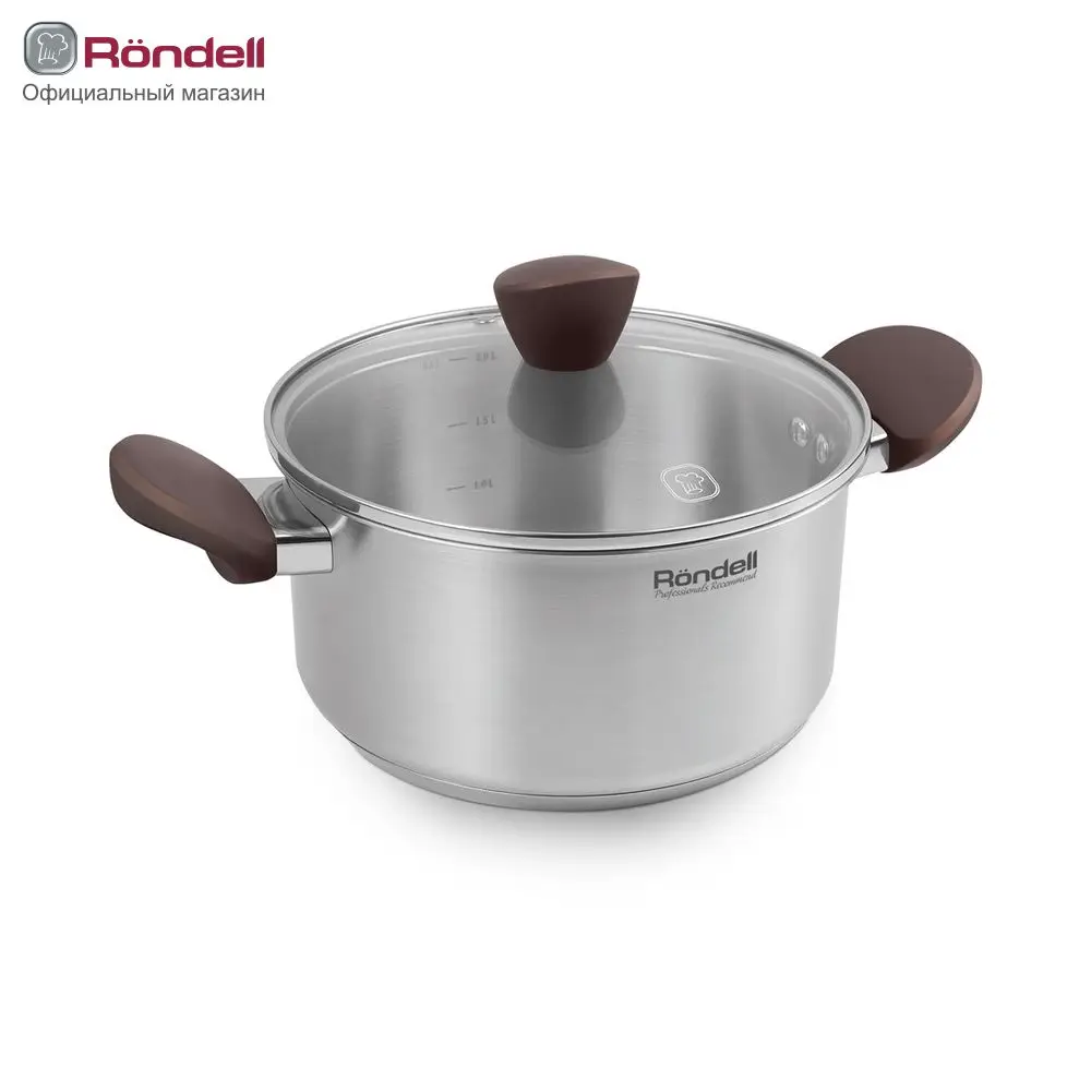 Кастрюля с/кр 24 см 4 8 л Kortado Rondell RDS 1110|Кастрюли| |