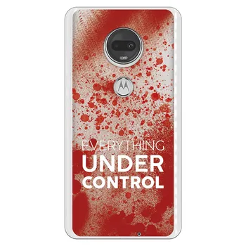 

Stand case costume drawing Under Control WP030 for Motorola Moto G7/G7 Plus