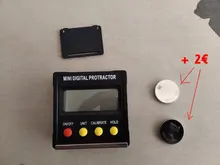 Transportador de ángulo RZ, Mini transportador Digital electrónico Universal cónico de 360 grados, inclinómetro, herramientas de medición MT2010