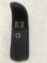 Molle-funda táctica para linterna, funda portátil para exteriores, caza, senderismo, LED, funda para antorcha
