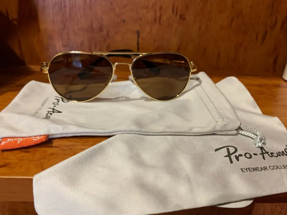 52 mm Pro Acme Petit Polarisé Lunettes De Soleil Aviateur Pour Adultes Petit Visage et Junior