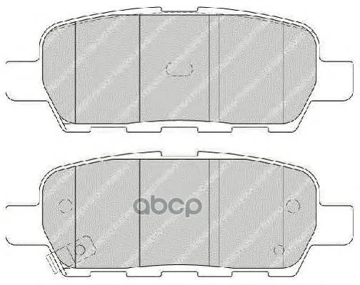 Колодки Тормозные Nissan X-Trail/Qashqai/Tiida/Infiniti Fx/Renault Koleos Задние Ferodo Fdb1693 Ferodo арт. FDB1693