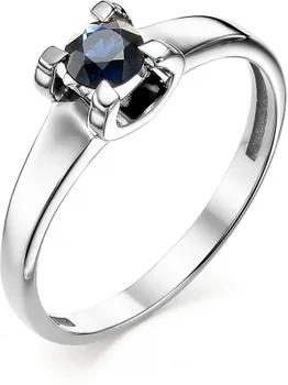 

Alcor ring with 1 sapphire in white gold