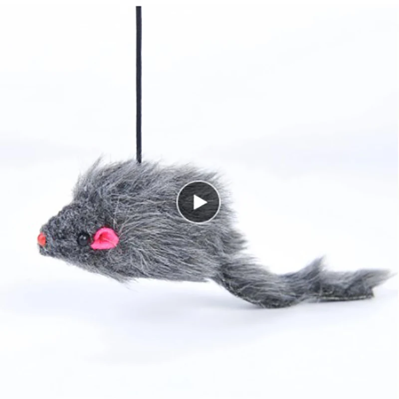 Cat Toy Hanging Black Mouse Door Type Plush Pet Supplies Retractable Scratch Rope Interactive Self-excited Entertainment Tools | Дом и сад
