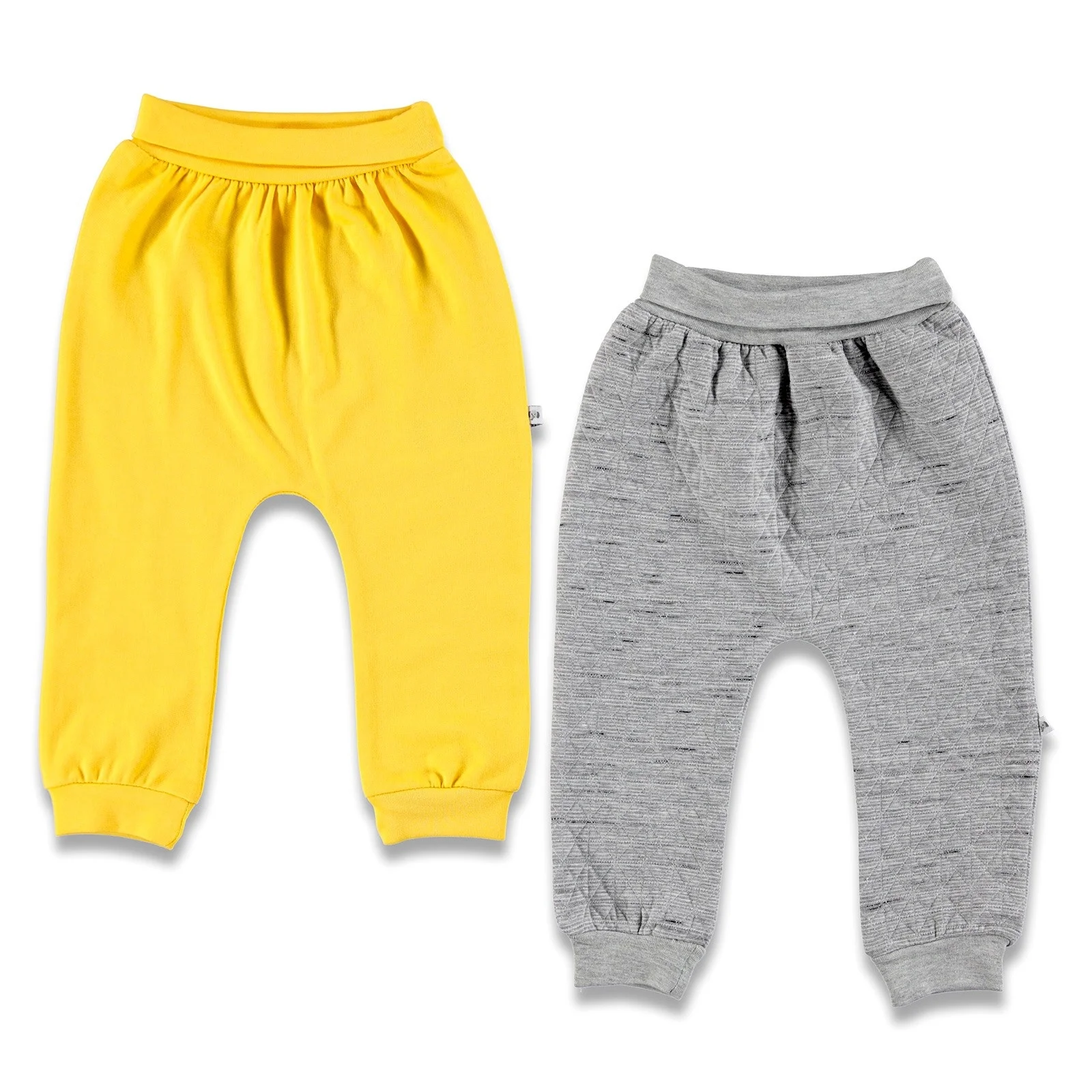 

ebebek Carmin Baby Fun Friends Velvet + Quilted Footless Pants 2 pcs