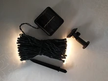 Solar String Lamps For Garden Waterproof Outdoor Lighting 5M 7M 12M 22M 6V Christmas