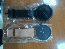 Reloj con correa de malla de acero inoxidable para hombres, cronógrafo de negocios de lujo de cuarzo y oro, superfino, regalo 2020