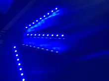 Tira de luces LED RGB con control remoto por voz para coche, diseño Interior, decorativa, Ambiental dinámico