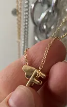 Collar de cadena de 26 estilos para mujer, collar delicado con letra inicial de corazón, joyería con nombre para clavícula