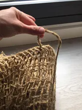 Manta de fondo de yute para recién nacido, accesorio para fotografía de bebés, gruesa capa de arpillera, accesorios de estudio