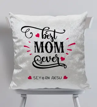

Personalized Best Mother Decorative Silk Velvet Pillow-4