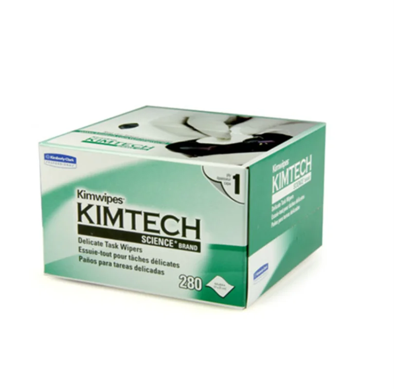 Оптоволоконные салфетки Kimwipes vs lens paper безворсовые чистящие салфетки
