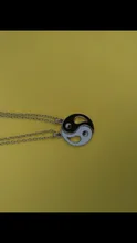 2 unids/set mejores amigos par collares Yin Yang encanto colgante, collar de la joyería para los amantes de las Hermanas de San Valentín regalo FSPXL316