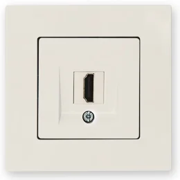 

PnpnElectrıc Gns Eqona HDMI Socket Cream