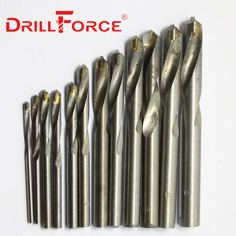 Ø3mm-16mm TCT Twist Drill Tungsten Carbide Tip Drill Bits for Stainless Steel 