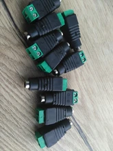 Power-Jack Plug-Adapter Led-Strip-Light Cctv-Camera 5050 Single-Color 5730 5630 DC 