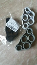 Pinza de dedo de silicona banda de resistencia, expansor de dedo, entrenador de fuerza, ejercicio, 3 uds.