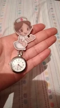 Pocket-Watch Clock Clip Doctor Gifts Cartoon Nurse Pendant Women for New-Arrival Lovely