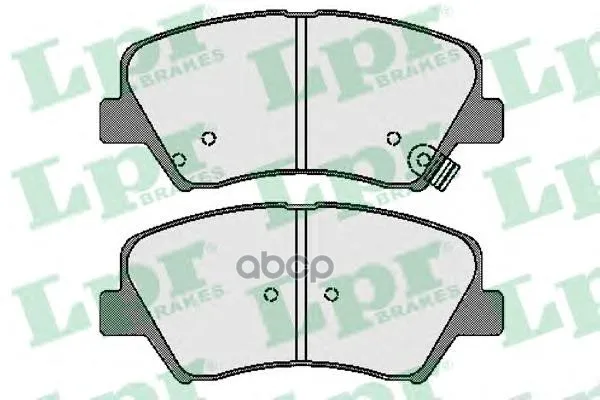 Колодки Тормозные Hyundai Solaris 10-/Kia Rio 11- Передние Lpr 05p1744 Lpr арт. 05P1744