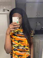 Lydia Largo rizado recto pelo pelucas de pelo sintético para las mujeres afroamericanas negro Natural 16-22 pulgadas Kanekalon peluca Afro