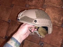 Raptor Tactical FAST UHMWPE NIJ IIIA 3A 0106,01 ISO, casco balístico genuino de corte alto XP, casco a prueba de balas