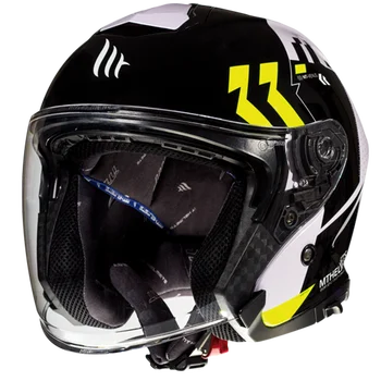 

HELMET MT THUNDER 3 SV JET VENUS WHITE and black