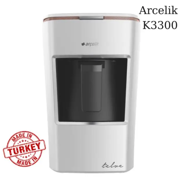 Arcelik K 3300 Telve Turkish Greek Coffee Machine Automatic Coffee Machine  Turkish Greek Coffee Machine