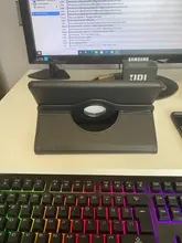 For iPad mini 1 2 3 360 Case Degrees Rotating PU Leather Flip Cover Case capa for ipad