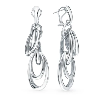 

Silver sunlight earrings sample 925