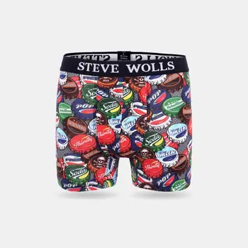 

Men's boxer digital printing comfortable breathable fabric warm underwear cotto (M-XXL)