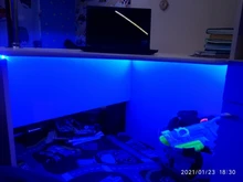 Led-Strip-Light Lamp Tape Controller Rgb 5050 Diode Adapter Flexible Ribbon DC12V Fita