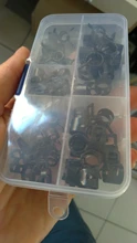 Clamp Black Pipe-Tube Fuel-Clip Oil-Water-Hose Vacuum-Spring 6-10mm Q673B 75pcs/Set Assortment-Kit