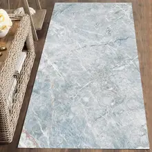Else сине-белые мраморные камни Nordec Scandinav 3d принт нескользящие микрофибры Моющиеся Бегун Коврики для прихожей