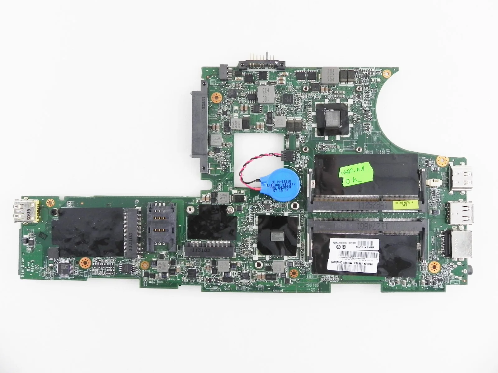 Lenovo ThinkPad X120e 11.6&quot Рабочая материнская плата DAFL7BMB8E0 REV:E | Компьютеры и офис