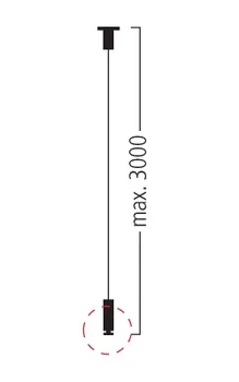 

Eutrac Suspension Wire Eco 1,5 Meters Black
