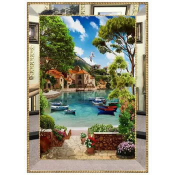 

Luxury Mirror Framed Digital Canvas Painting 60 * 90 cm