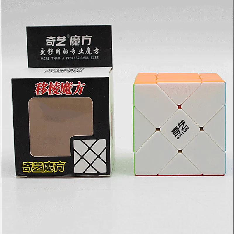 QiYi YiLeng 3x3 fisher Speed Cube Yileng 3x3x3 Strange-shape Puzzle Magic cubo qiyi 3x3 Puzzle Toys For Children Speed Cube