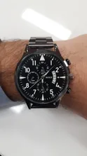 Reloj deportivo informal de cuarzo para hombre, cronógrafo deportivo luminoso con fecha, pulsera, marca de lujo, masculino, 2019