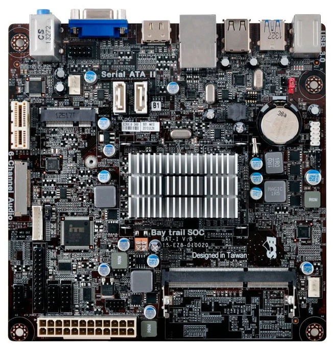 Материнская плата ECS BAT-I (V1.2) EZ8140 15-EZ8-011201