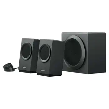 

2.1 speaker with logitech bluetooth z337 - 80q (40w rms) -Inlet 3.5mm-rca input-simple bt pairing