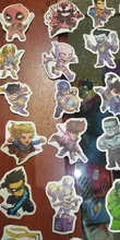 10/30/50 Uds de dibujos animados Disney pegatinas Marvel bien los Vengadores etiqueta engomada impermeable equipaje Skateboard guitarra portátil pegatinas juguete de niño